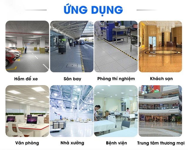 ứng dụng máy chà sàn Kumisai KMST201